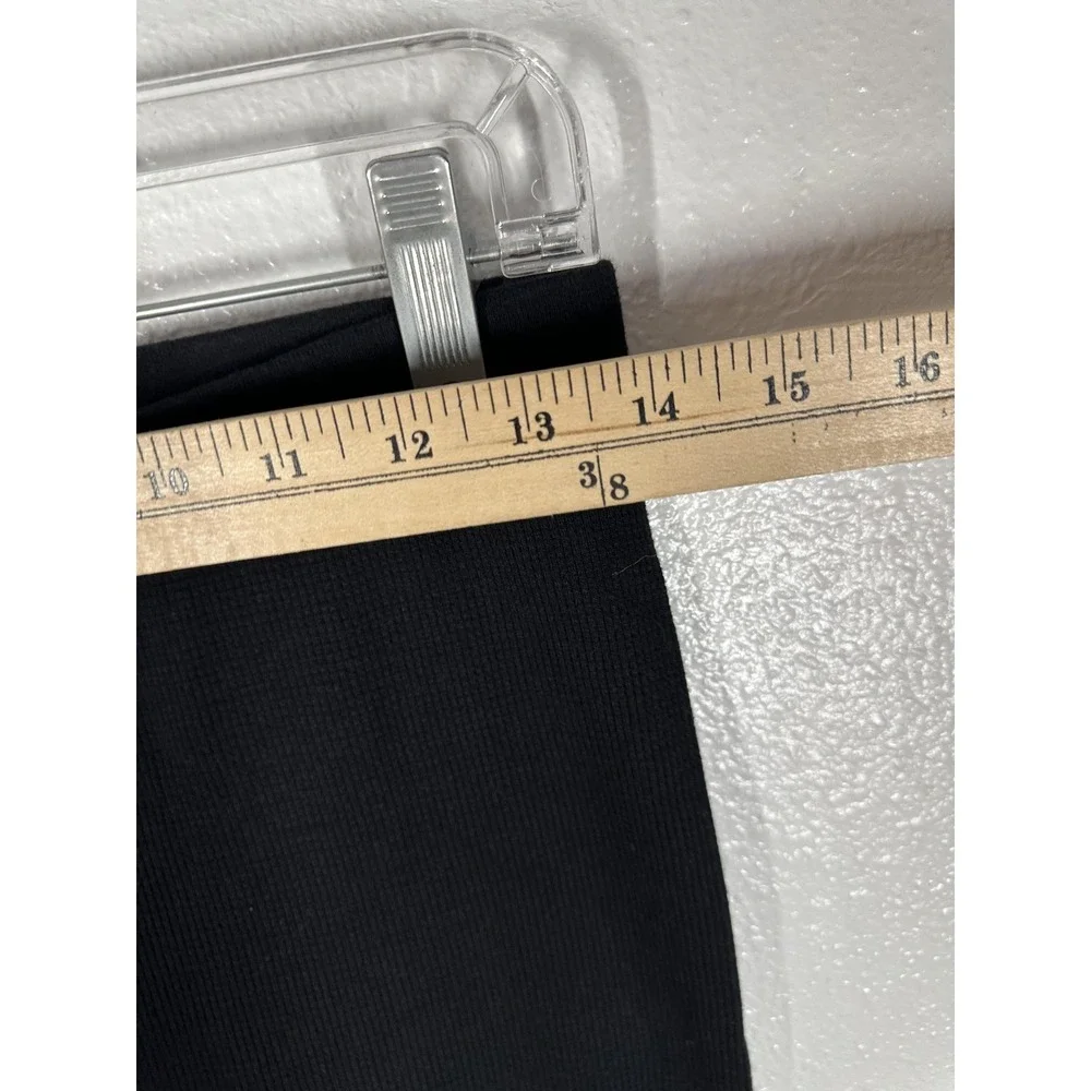 Old Navy Thermal Pants Mens Medium Black Waffle Knit‎ Button Fly Base Layer